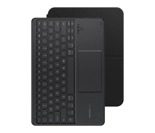 AmazingThing Minimal Case Keylite Combo na iPad 11" 2025 - czarne - 1526909 - zdjęcie